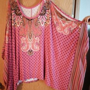 Lane Bryant Poncho Top
